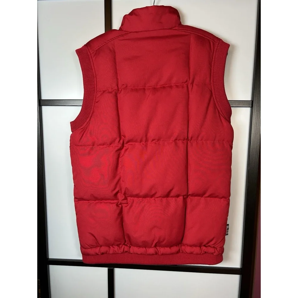 Buffalo David Bitton Puffer Vest Red‎ Men's Small